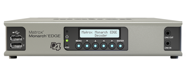 Matrox Monarch EDGE — Key Applications